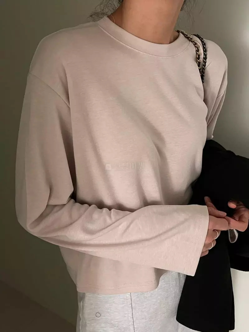 Ripple - Korean Women Fashion - #momslook - Rush Fleece Tee - 8