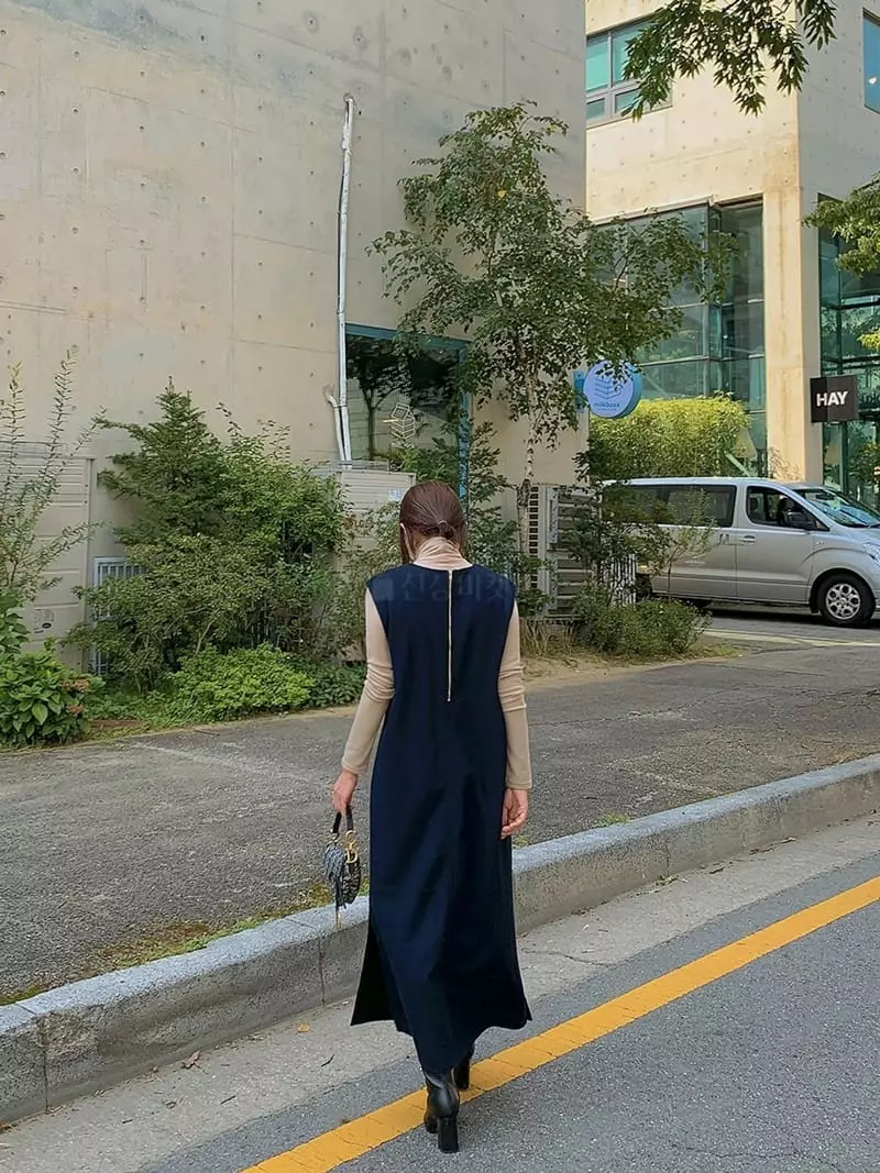 Ripple - Korean Women Fashion - #momslook - Dig One-piece - 5