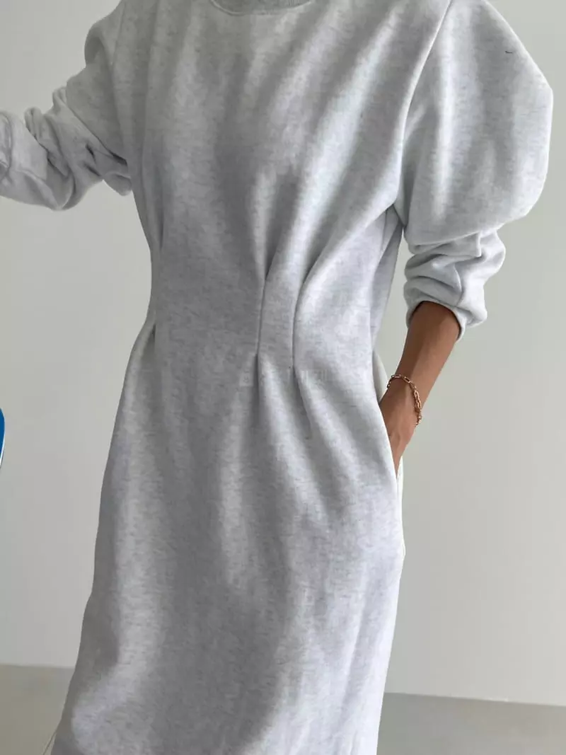 Ripple - Korean Women Fashion - #momslook - Day Pintuck One-piece - 2