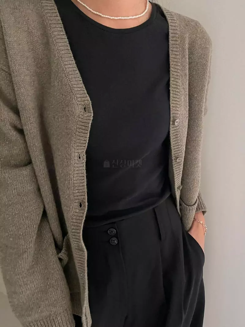 Ripple - Korean Women Fashion - #thelittlethings - Pocket Cardigan - 4