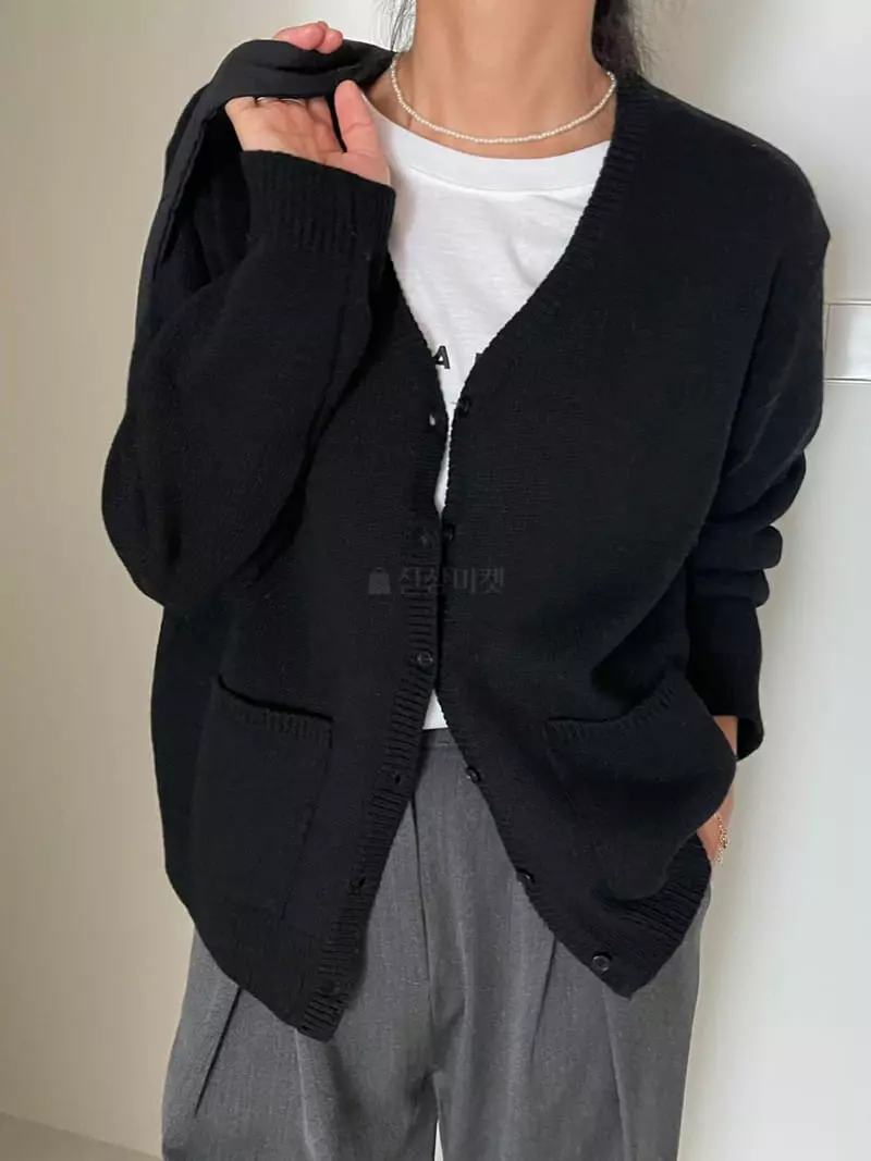 Ripple - Korean Women Fashion - #shopsmall - Pocket Cardigan