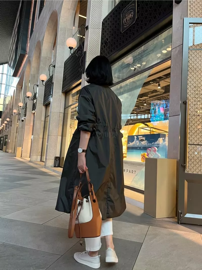 Ripple - Korean Women Fashion - #vintageinspired - Belle Long Jacket