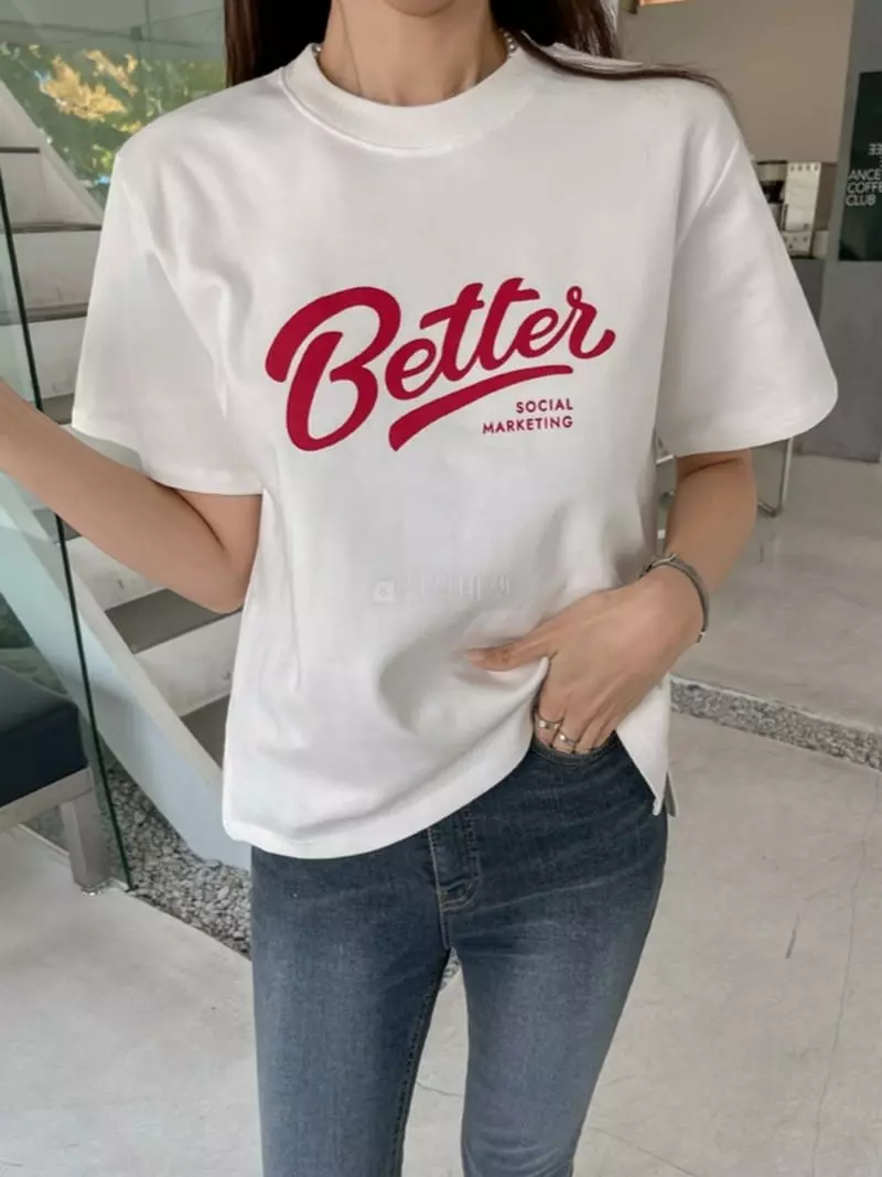 Ripple - Korean Women Fashion - #vintagekidsstyle - Better Fleece Tee
