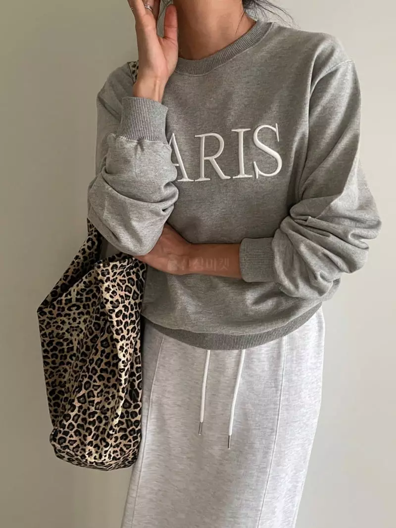 Ripple - Korean Women Fashion - #vintagekidsstyle - High Paris Sweatshirt
