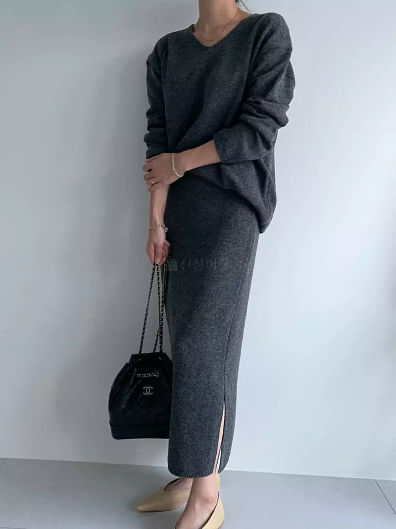 Ripple - Korean Women Fashion - #momslook - Enough Set - 4