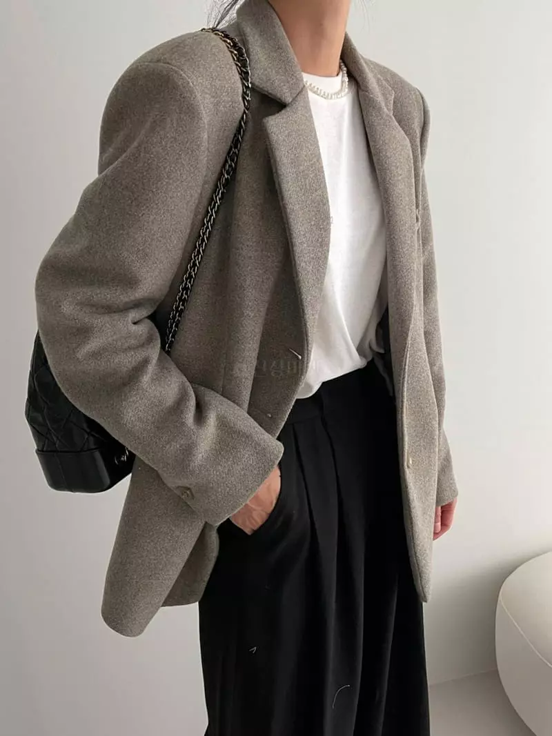 Ripple - Korean Women Fashion - #momslook - Signiture Jacket - 4