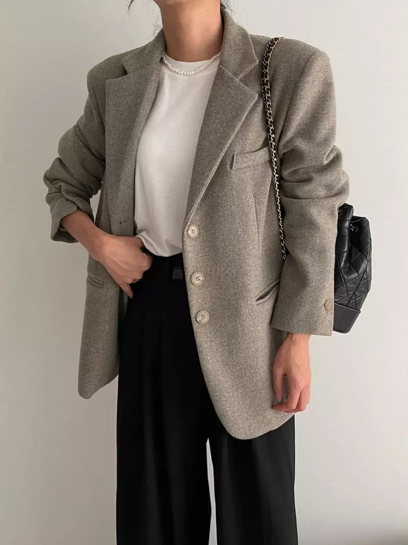 Ripple - Korean Women Fashion - #womensfashion - Signiture Jacket - 8