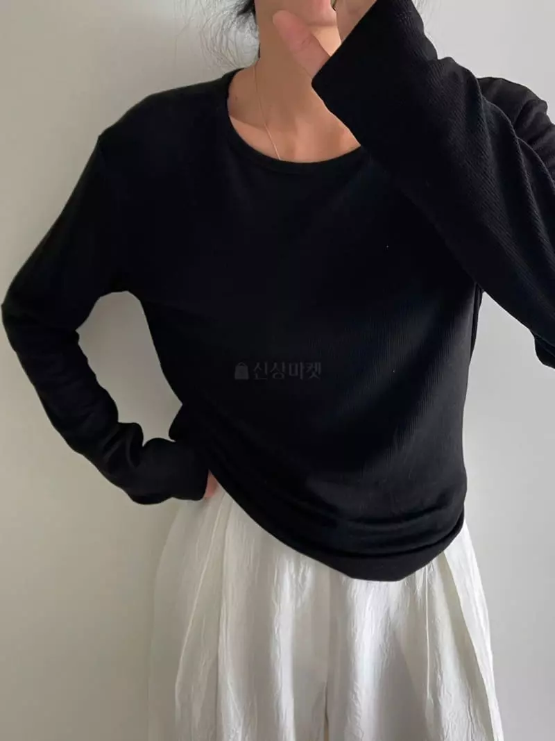 Ripple - Korean Women Fashion - #womensfashion - Masion Tencel Tee - 5