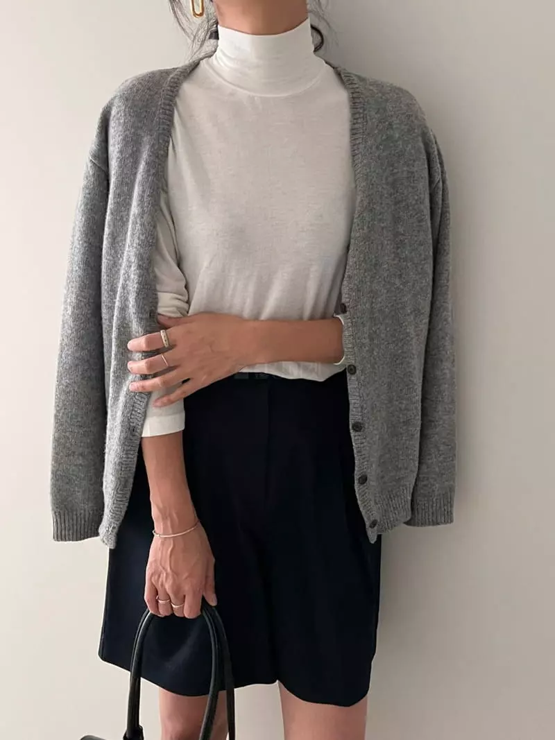 Ripple - Korean Women Fashion - #womensfashion - Lala Turtleneck Tee - 3