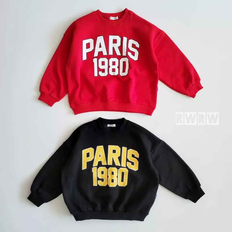 Riwoo Riwoo - Korean Children Fashion - #Kfashion4kids - Paris 1980 Sweatshirt - 3