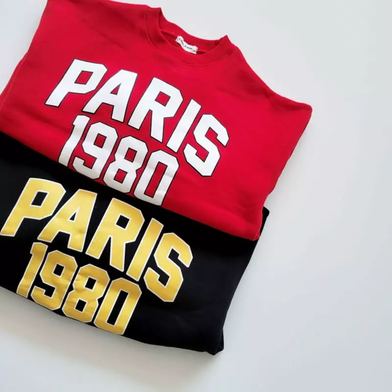 Riwoo Riwoo - Korean Children Fashion - #childofig - Paris 1980 Sweatshirt - 11