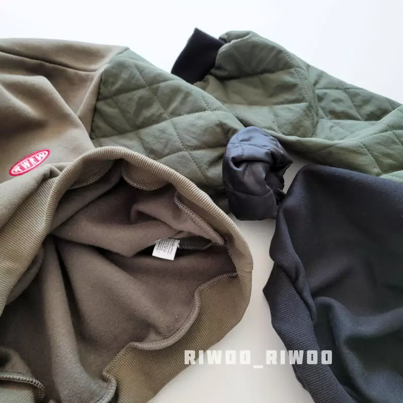 Riwoo Riwoo - Korean Children Fashion - #childofig - Sleeves Padding Sweathsirt - 8