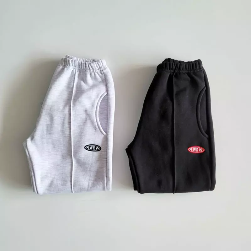 Riwoo Riwoo - Korean Children Fashion - #childofig - Basic Piping Pants - 11