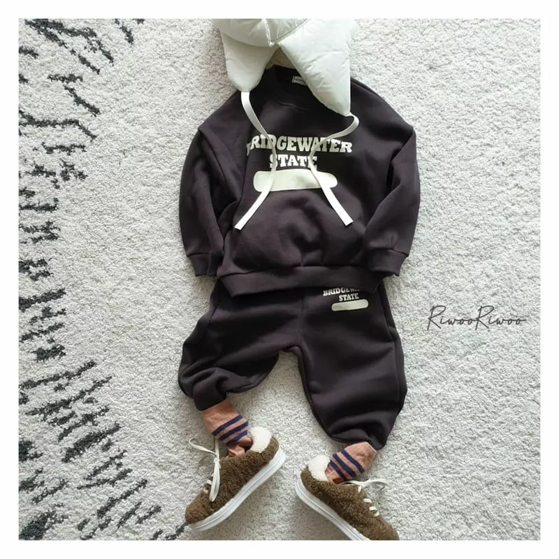 Riwoo Riwoo - Korean Children Fashion - #kidsshorts - Bridge Top Bottom Set - 12