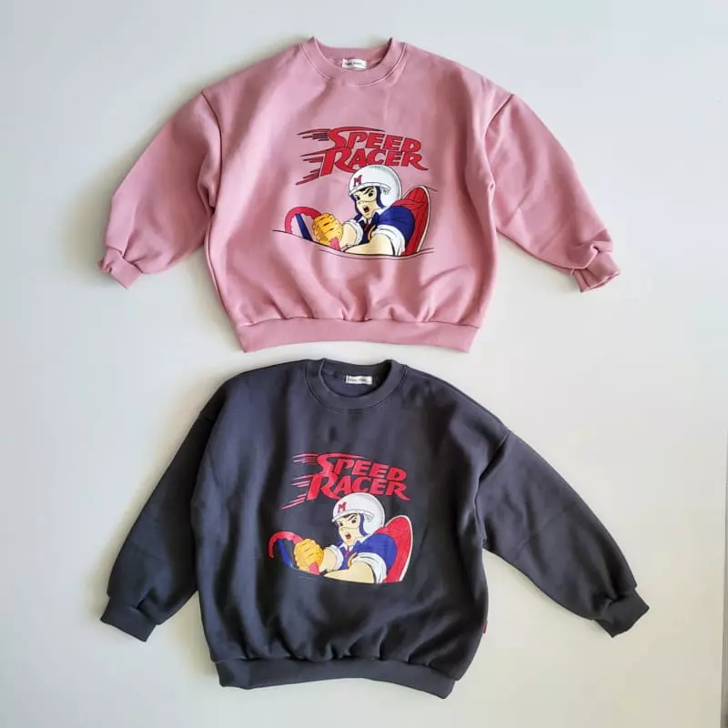 Riwoo Riwoo - Korean Children Fashion - #kidsstore - Racer Sweatshirt - 4