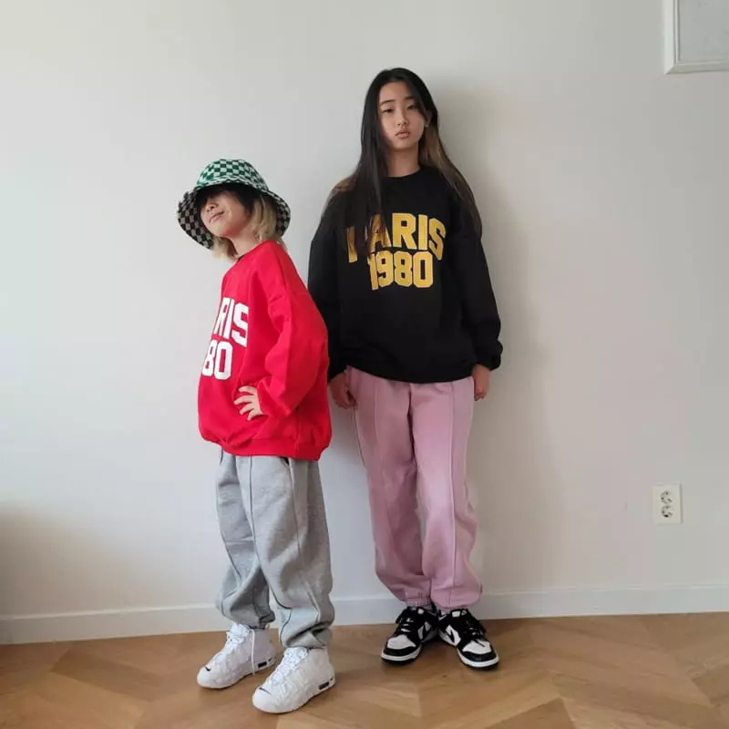 Riwoo Riwoo - Korean Children Fashion - #kidzfashiontrend - Paris 1980 Sweatshirt - 2