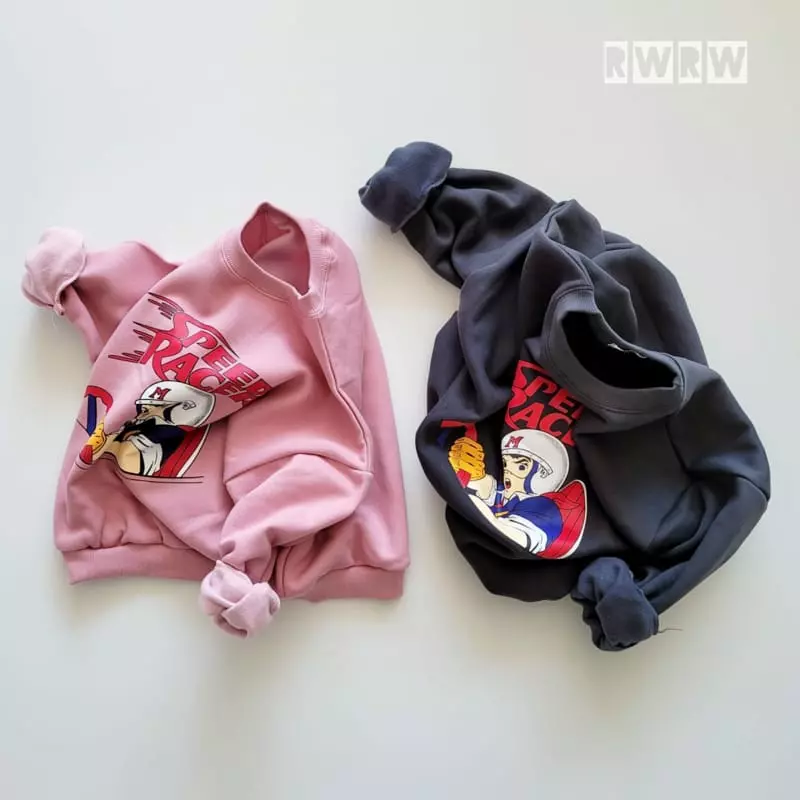 Riwoo Riwoo - Korean Children Fashion - #littlefashionista - Racer Sweatshirt - 6