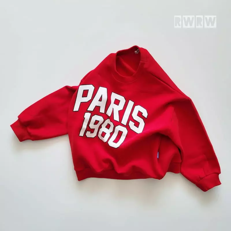 Riwoo Riwoo - Korean Children Fashion - #Kfashion4kids - Paris 1980 Sweatshirt - 4