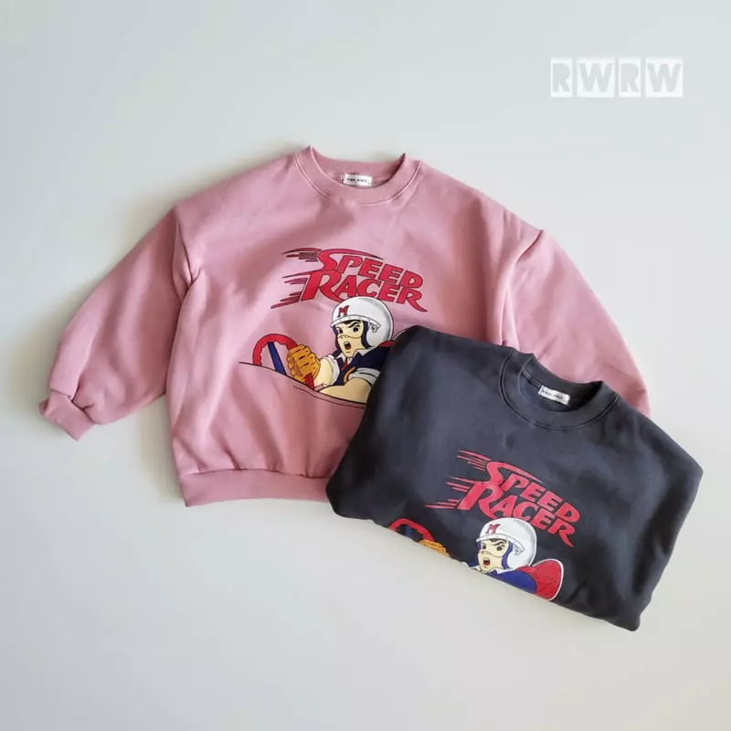 Riwoo Riwoo - Korean Children Fashion - #magicofchildhood - Racer Sweatshirt - 7