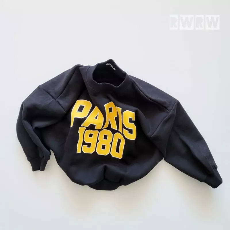 Riwoo Riwoo - Korean Children Fashion - #magicofchildhood - Paris 1980 Sweatshirt - 5