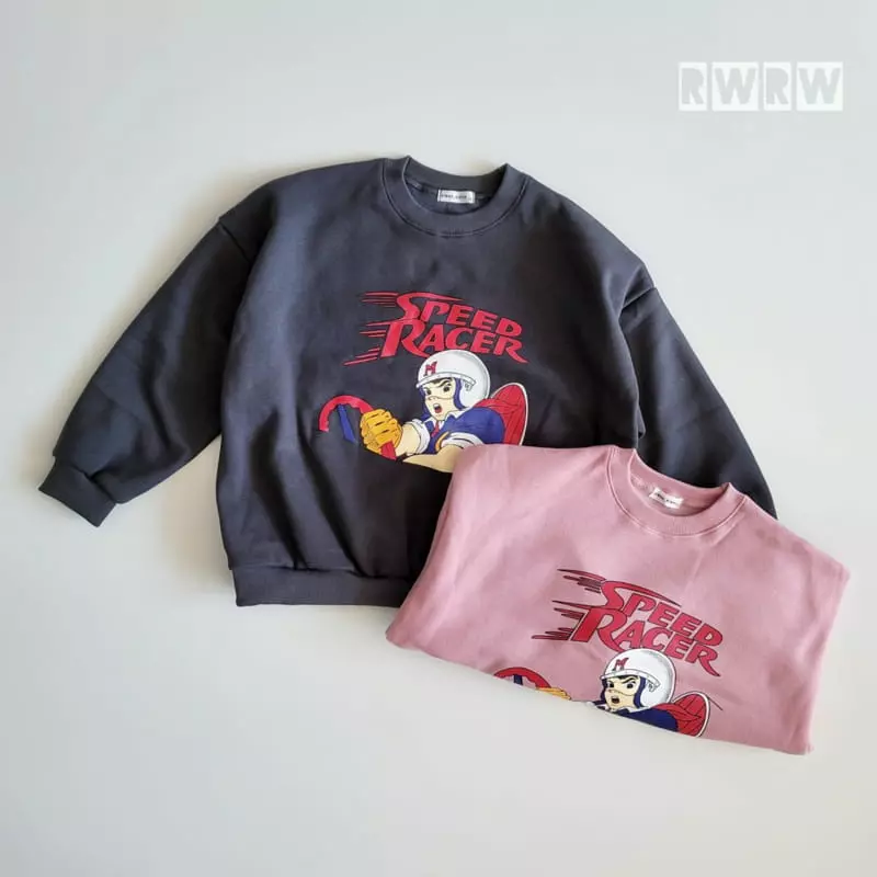 Riwoo Riwoo - Korean Children Fashion - #minifashionista - Racer Sweatshirt - 8