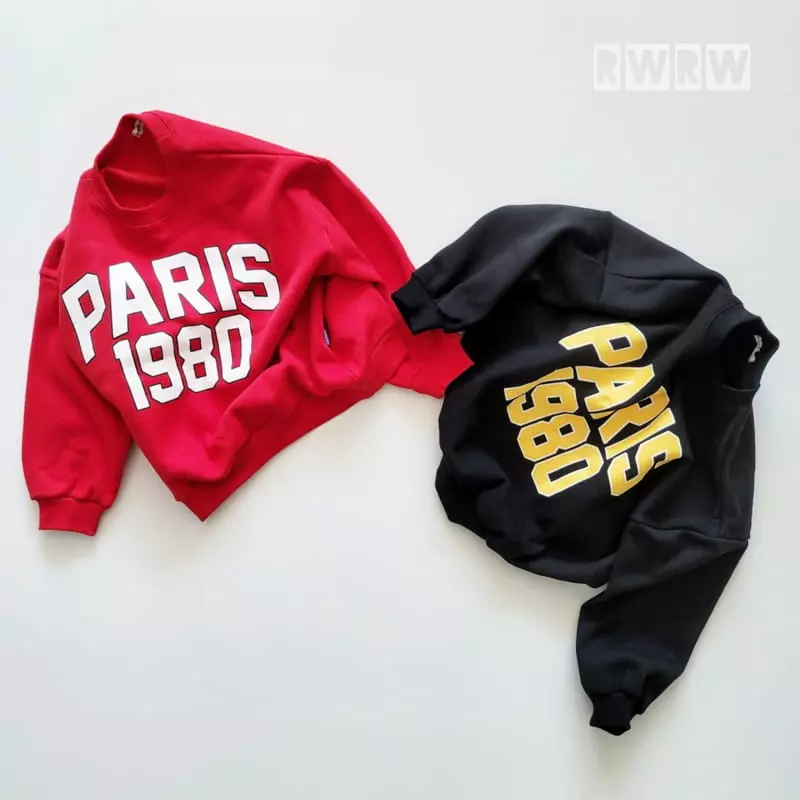 Riwoo Riwoo - Korean Children Fashion - #minifashionista - Paris 1980 Sweatshirt - 6