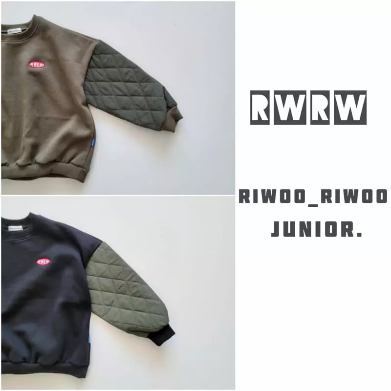 Riwoo Riwoo - Korean Children Fashion - #minifashionista - Sleeves Padding Sweathsirt - 3