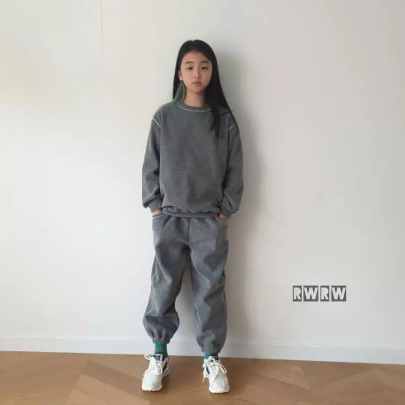 Riwoo Riwoo - Korean Children Fashion - #minifashionista - Latte Fleece Top Bottom Set - 8