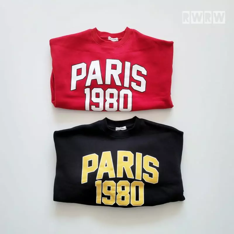 Riwoo Riwoo - Korean Children Fashion - #prettylittlegirls - Paris 1980 Sweatshirt - 7