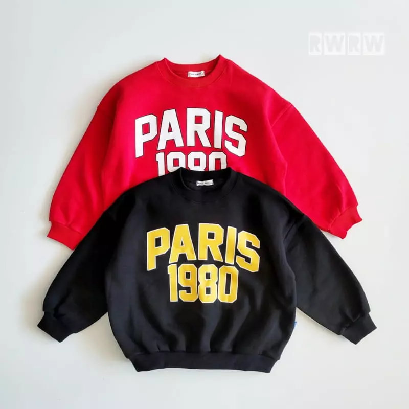 Riwoo Riwoo - Korean Children Fashion - #stylishchildhood - Paris 1980 Sweatshirt - 10