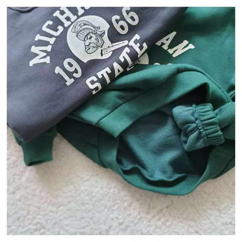 Riwoo Riwoo - Korean Children Fashion - #stylishchildhood - Michigan Top Bottom Set - 5