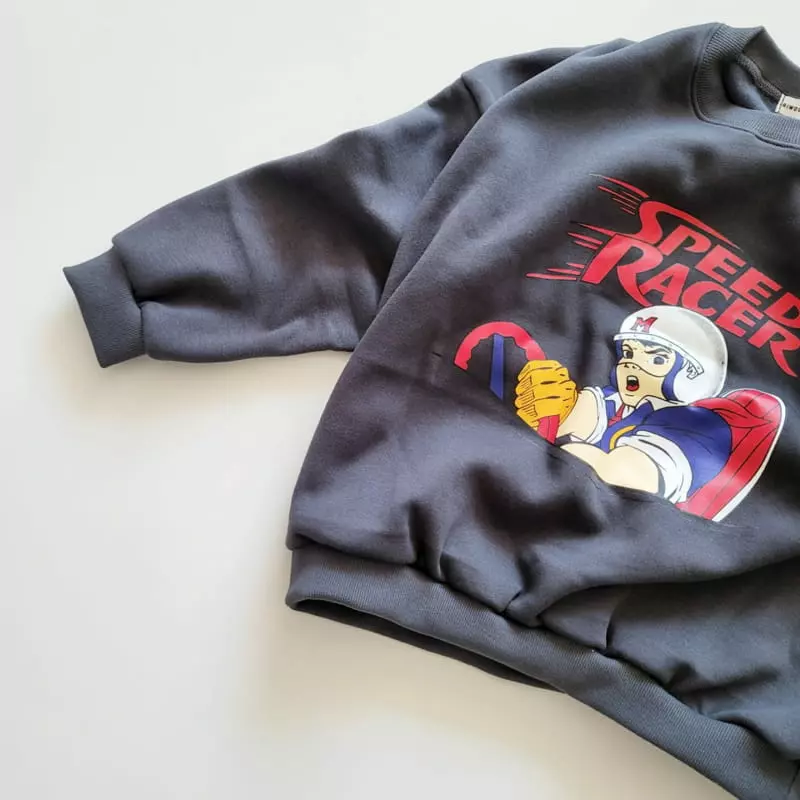Riwoo Riwoo - Korean Children Fashion - #toddlerclothing - Racer Sweatshirt - 11