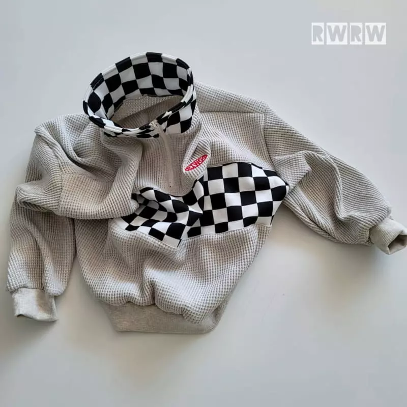 Riwoo Riwoo - Korean Junior Fashion - #Kfashion4kids - Checker Zip-up - 12