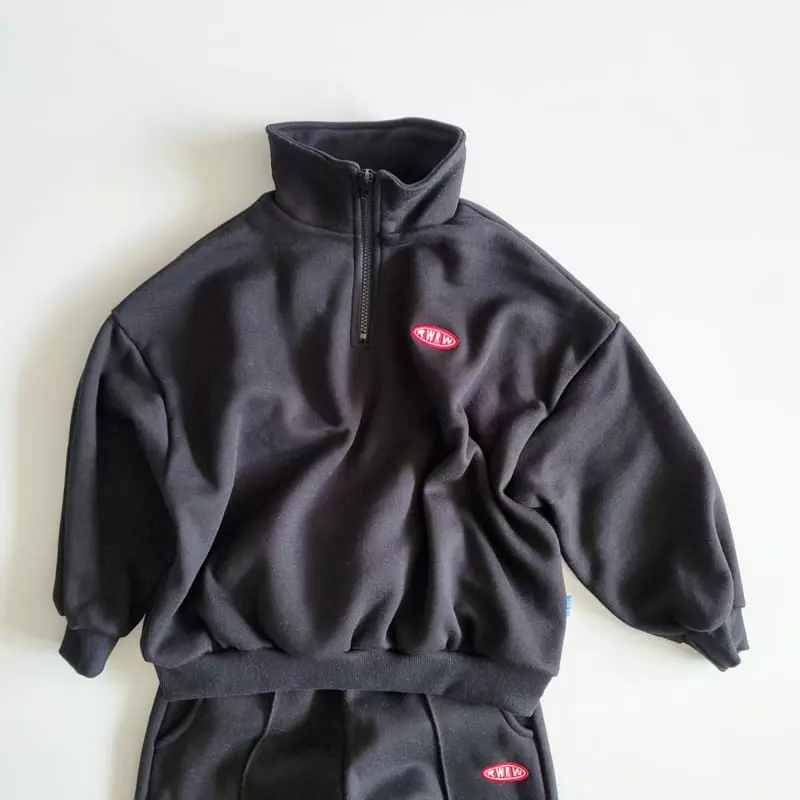 Riwoo Riwoo - Korean Junior Fashion - #Kfashion4kids - Baisc Half Zip-up - 11