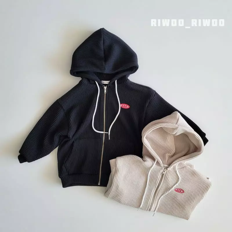 Riwoo Riwoo - Korean Junior Fashion - #Kfashion4kids - Bagle Hoody Zip-up - 10