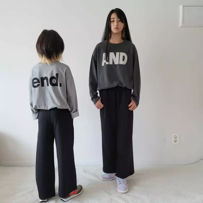 Riwoo Riwoo - Korean Junior Fashion - #childofig - And Loose Tee - 6