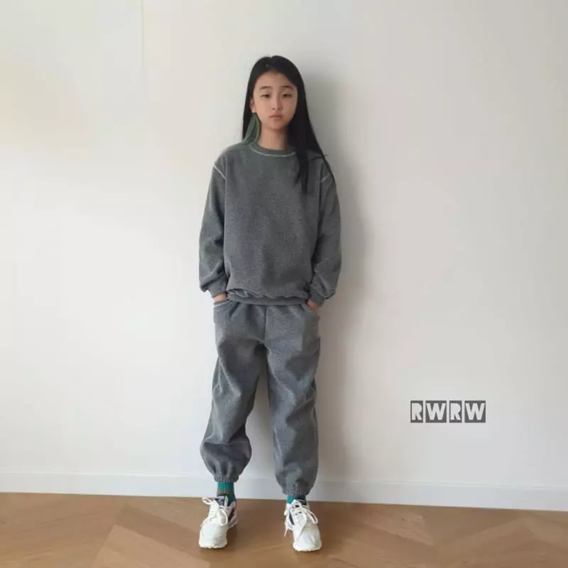 Riwoo Riwoo - Korean Junior Fashion - #childofig - Latter Fleece Top Bottom Set - 10