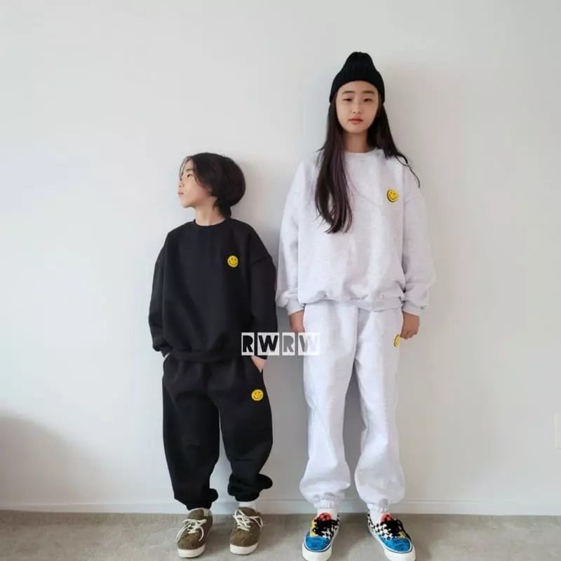 Riwoo Riwoo - Korean Junior Fashion - #designkidswear - Happy Smile Top Bottom Set - 9