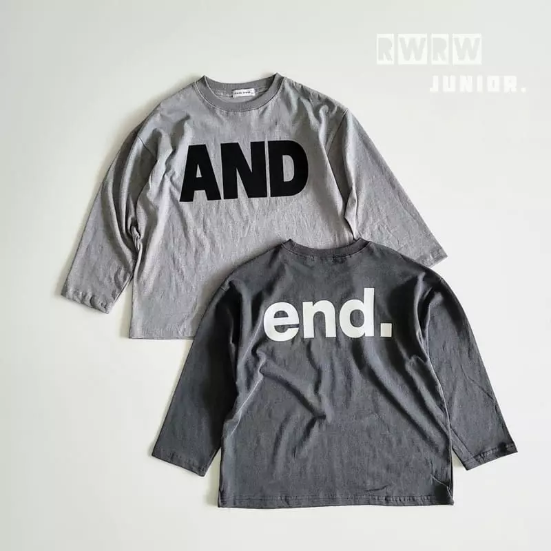 Riwoo Riwoo - Korean Junior Fashion - #designkidswear - And Loose Tee - 8