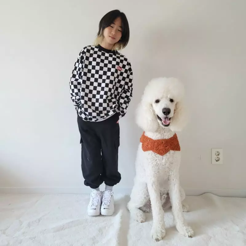 Riwoo Riwoo - Korean Junior Fashion - #designkidswear - RW Check Box Tee - 7