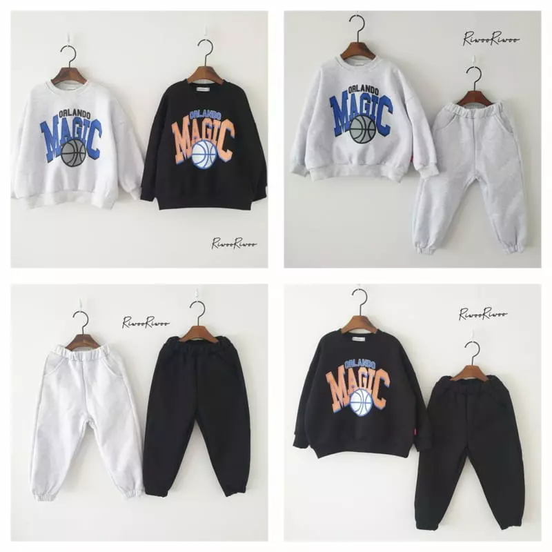 Riwoo Riwoo - Korean Junior Fashion - #discoveringself - Magic Top Bottom Set - 11