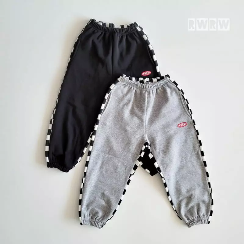 Riwoo Riwoo - Korean Junior Fashion - #discoveringself - Asura Checker Pants - 4