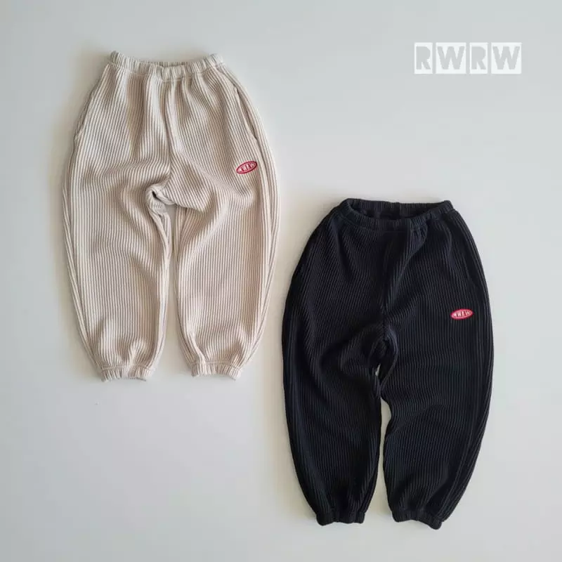 Riwoo Riwoo - Korean Junior Fashion - #fashionkids - Bagle Rib Pants