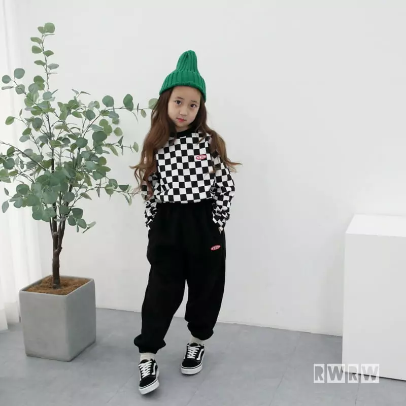 Riwoo Riwoo - Korean Junior Fashion - #kidsstore - RW Check Box Tee - 11