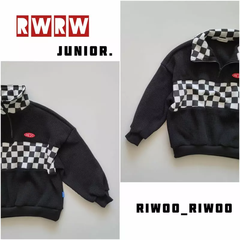 Riwoo Riwoo - Korean Junior Fashion - #kidsstore - Checker Zip-up - 10