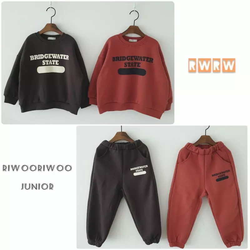 Riwoo Riwoo - Korean Junior Fashion - #kidzfashiontrend - Bridge Top Bottom Set
