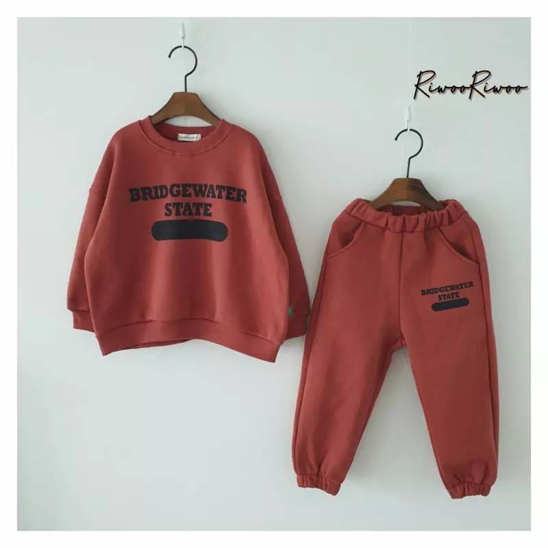 Riwoo Riwoo - Korean Junior Fashion - #littlefashionista - Bridge Top Bottom Set - 4