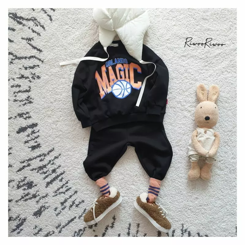 Riwoo Riwoo - Korean Junior Fashion - #magicofchildhood - Magic Top Bottom Set - 2
