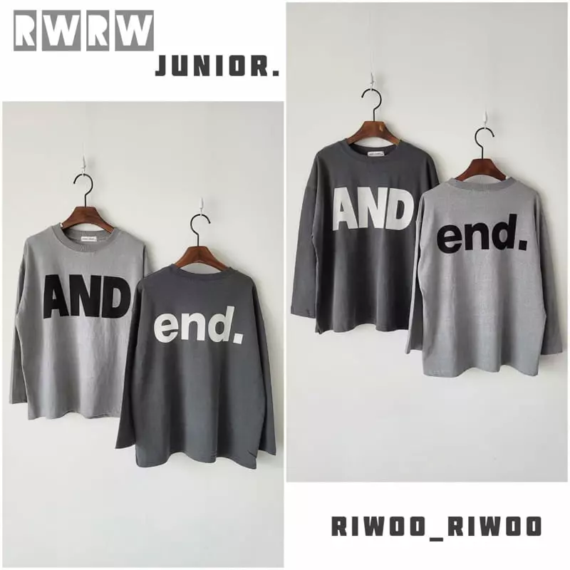 Riwoo Riwoo - Korean Junior Fashion - #minifashionista - And Loose Tee
