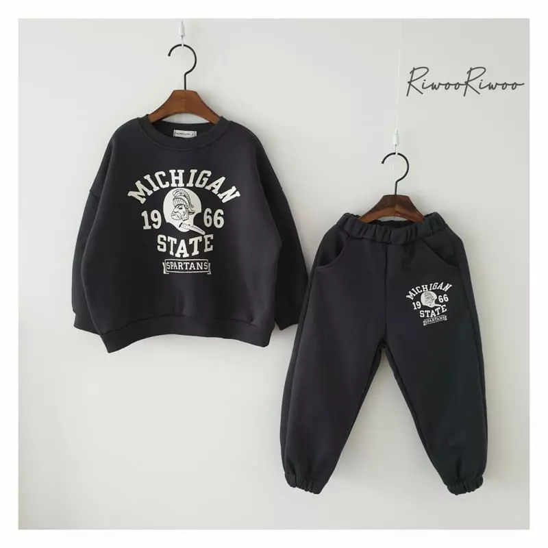 Riwoo Riwoo - Korean Junior Fashion - #prettylittlegirls - Michigan Top Bottom Set - 5